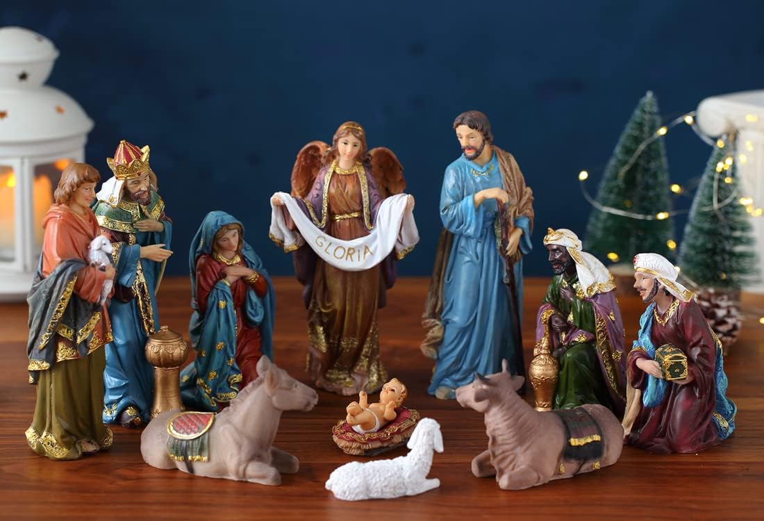 11 Nativity Sets for Christmas Indoor Nativity Figurines