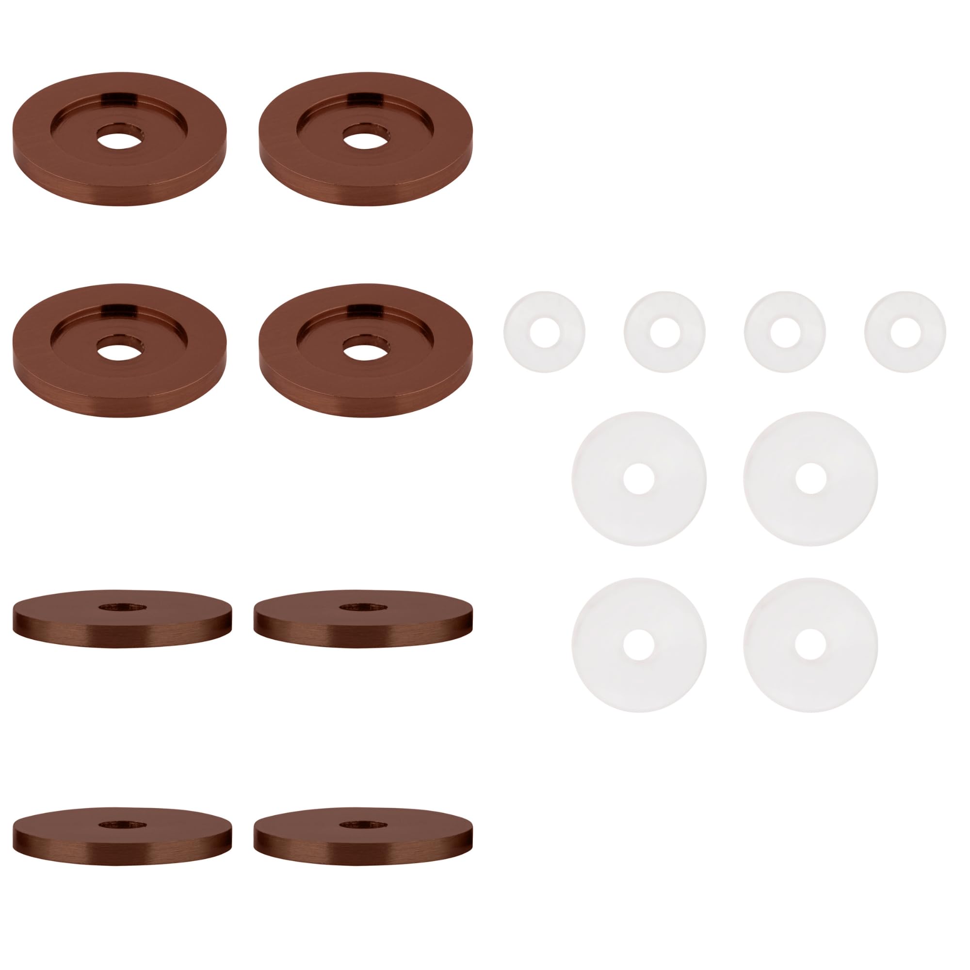 Amazon.com: CRL Antique Bronze Replacement Washers for Back-To