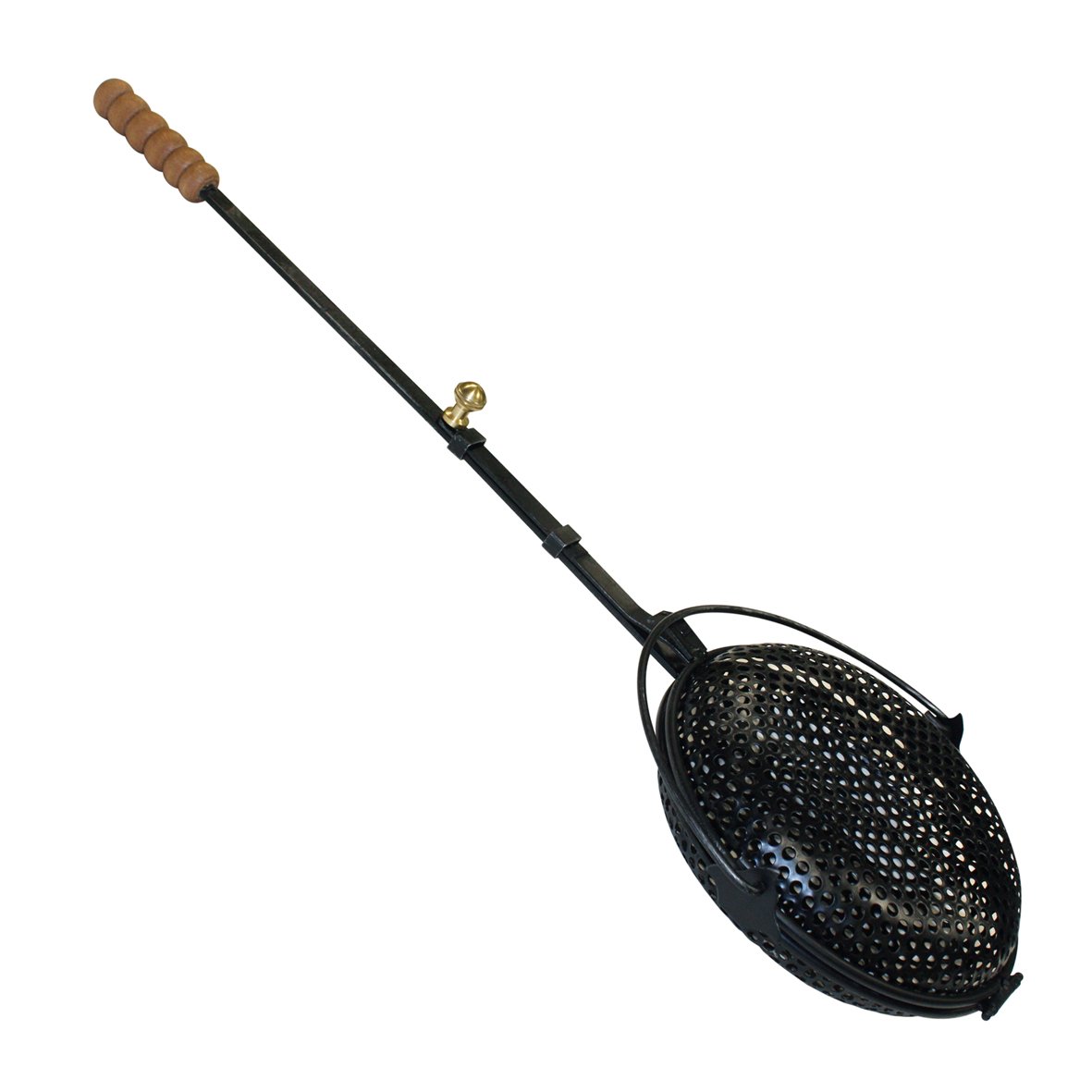 Lux Iron Chestnut Pan with Wooden Handle