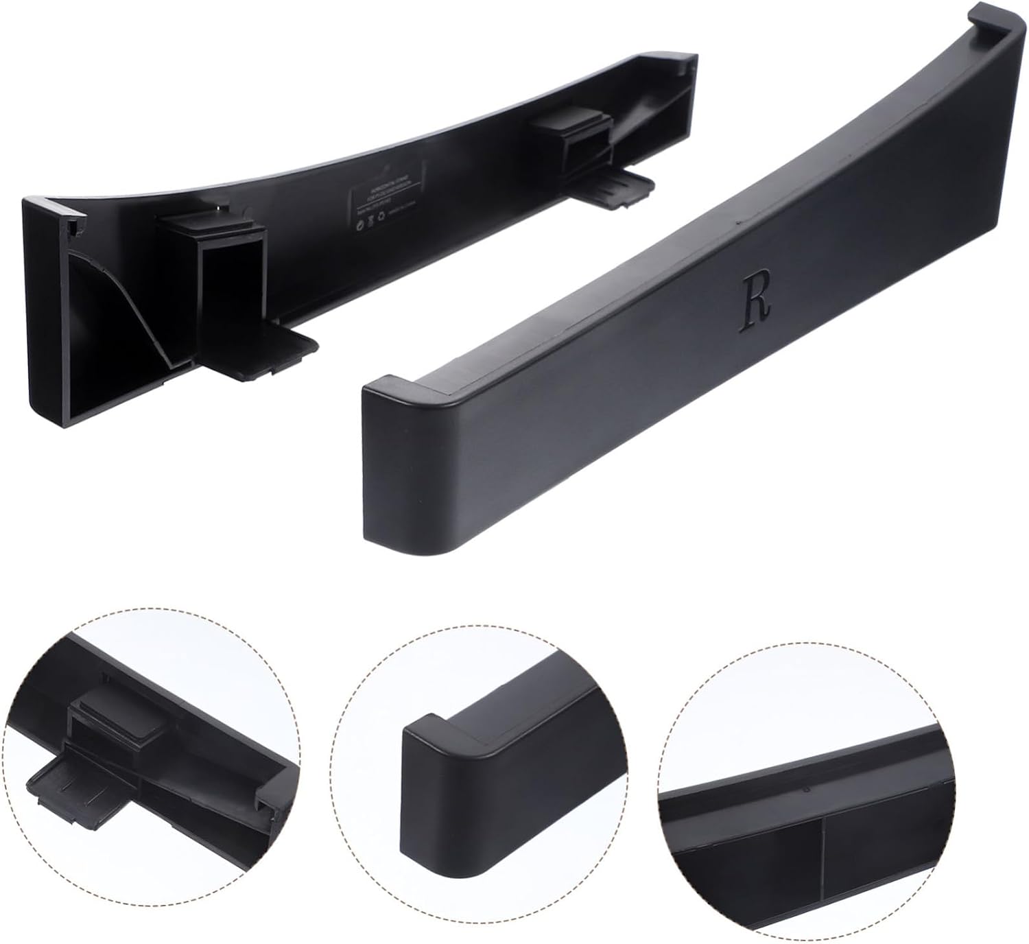 Luxshiny Game Console Rack Stable Horizontal Stand for Digital and Disc Versions Material Space Saving Design Easy Installation for