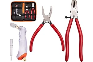 Stained Glass Pliers Set for Jewelry Making and Cutting