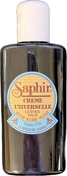 Saphir Creme Universelle balsam do skóry 150 ml – do gładkiej skóry – czarny