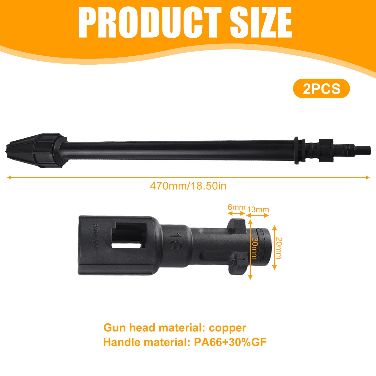 Limpia Rápidamente Patios Y Coches: Boquilla Rotativa Para Limpiadora De Alta Presión (Adaptador Bayoneta)