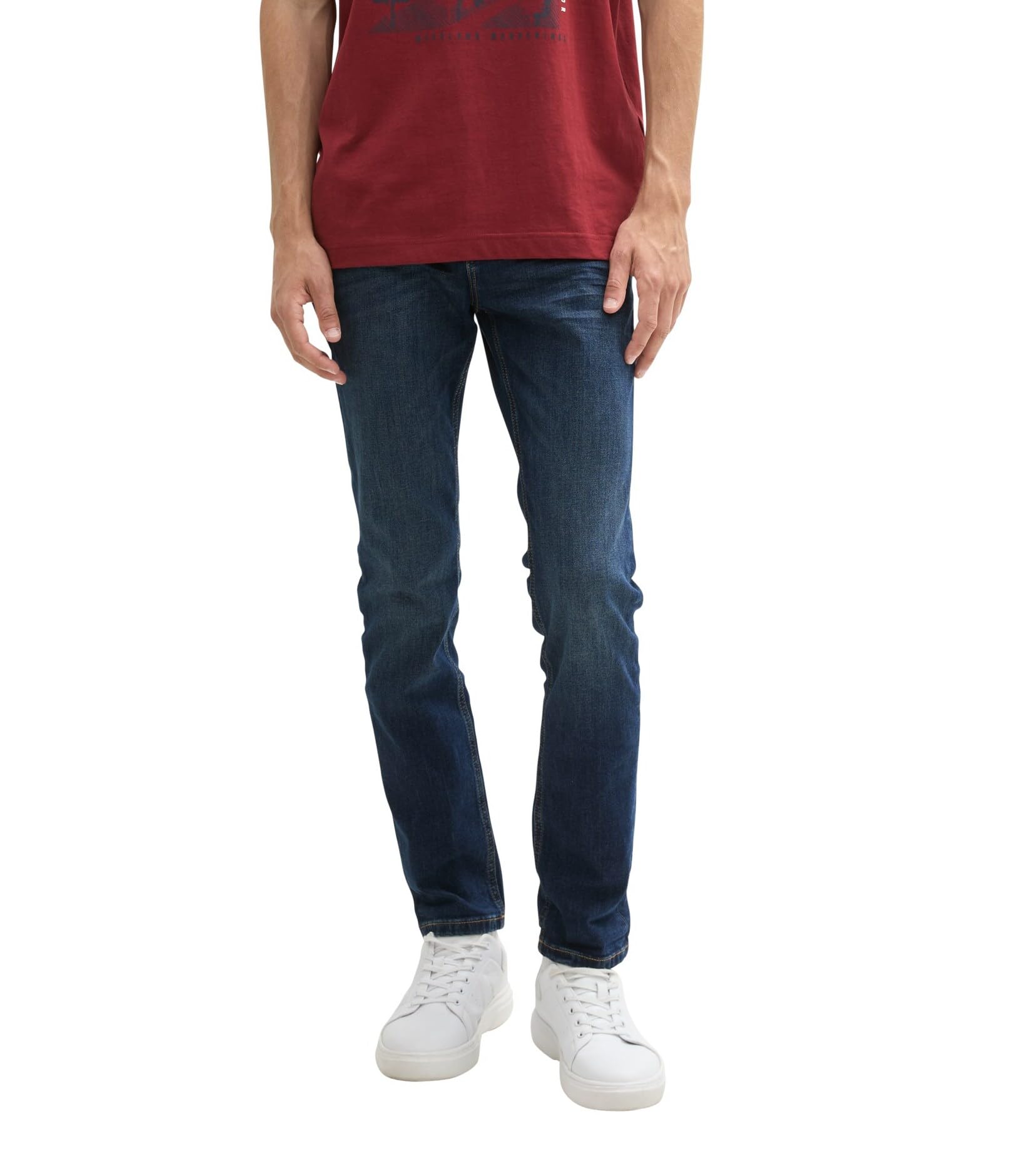 Tom Tailor Herren 1042684 Josh Regular Slim Jeans mit Stretch