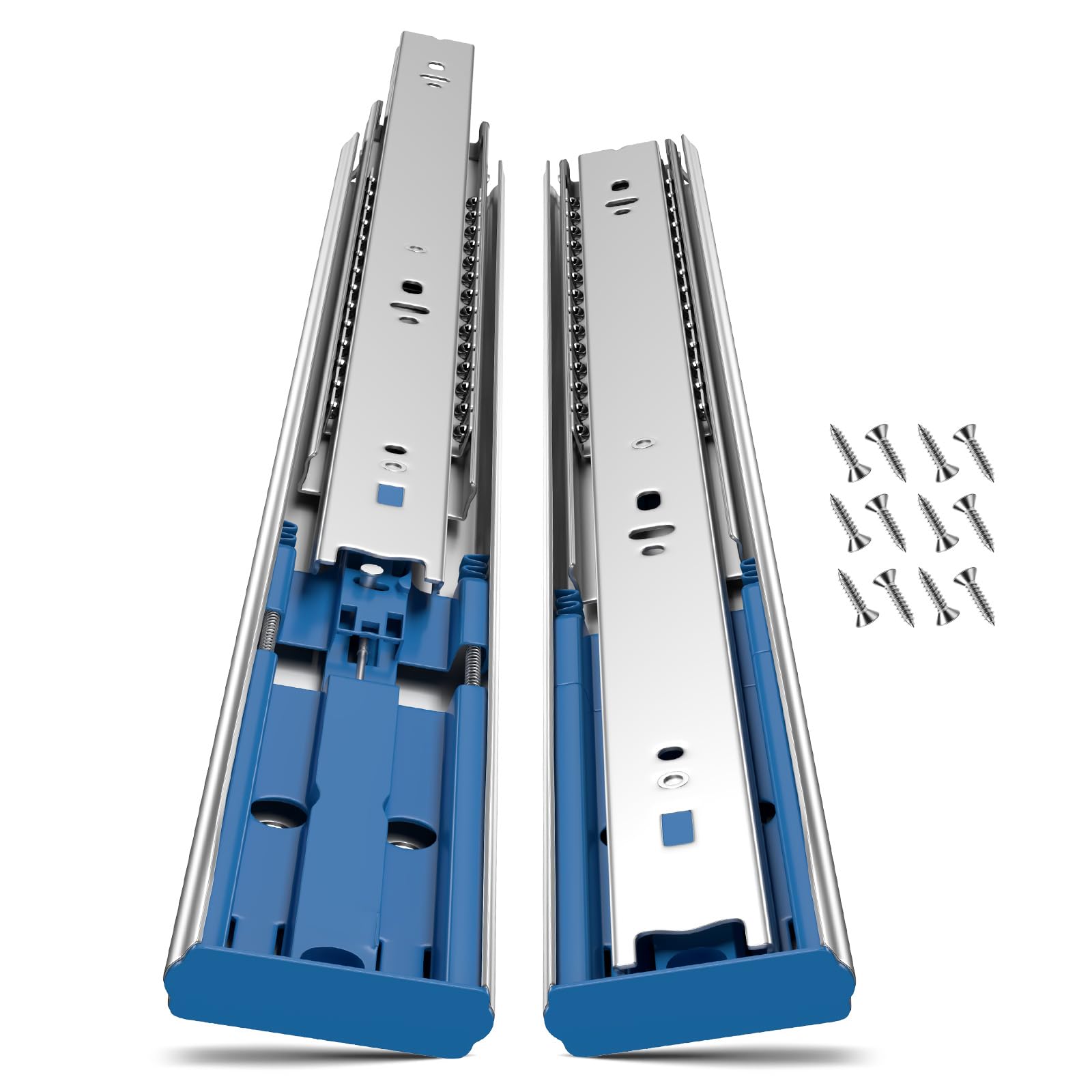 Soft Close Drawer Slides - 20 Inch Heavy Duty -1 Soft Close Drawer Slides - 20 Inch Heavy Duty -1
