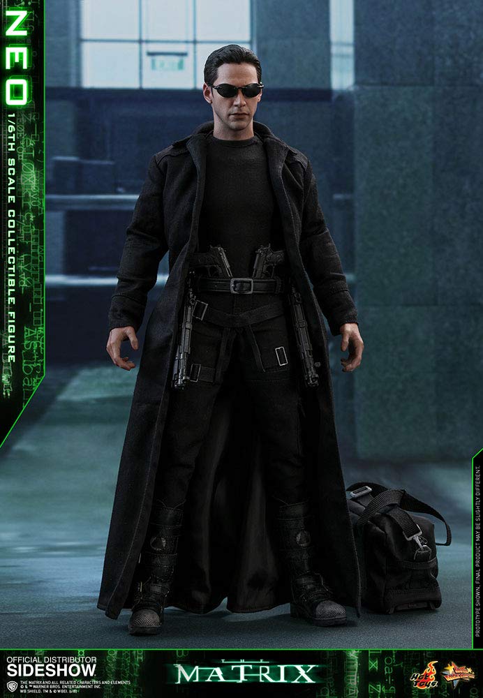 Hot Toys The Matrix Neo Keanu Reeves MMS466 1/6 Figure | Amazon.com.br