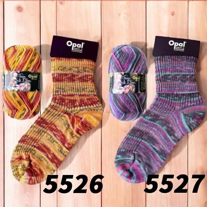 Amazon | Opal 毛糸 【復刻版】シリーズ Feen＆Elfen(妖精とエルフ)全  