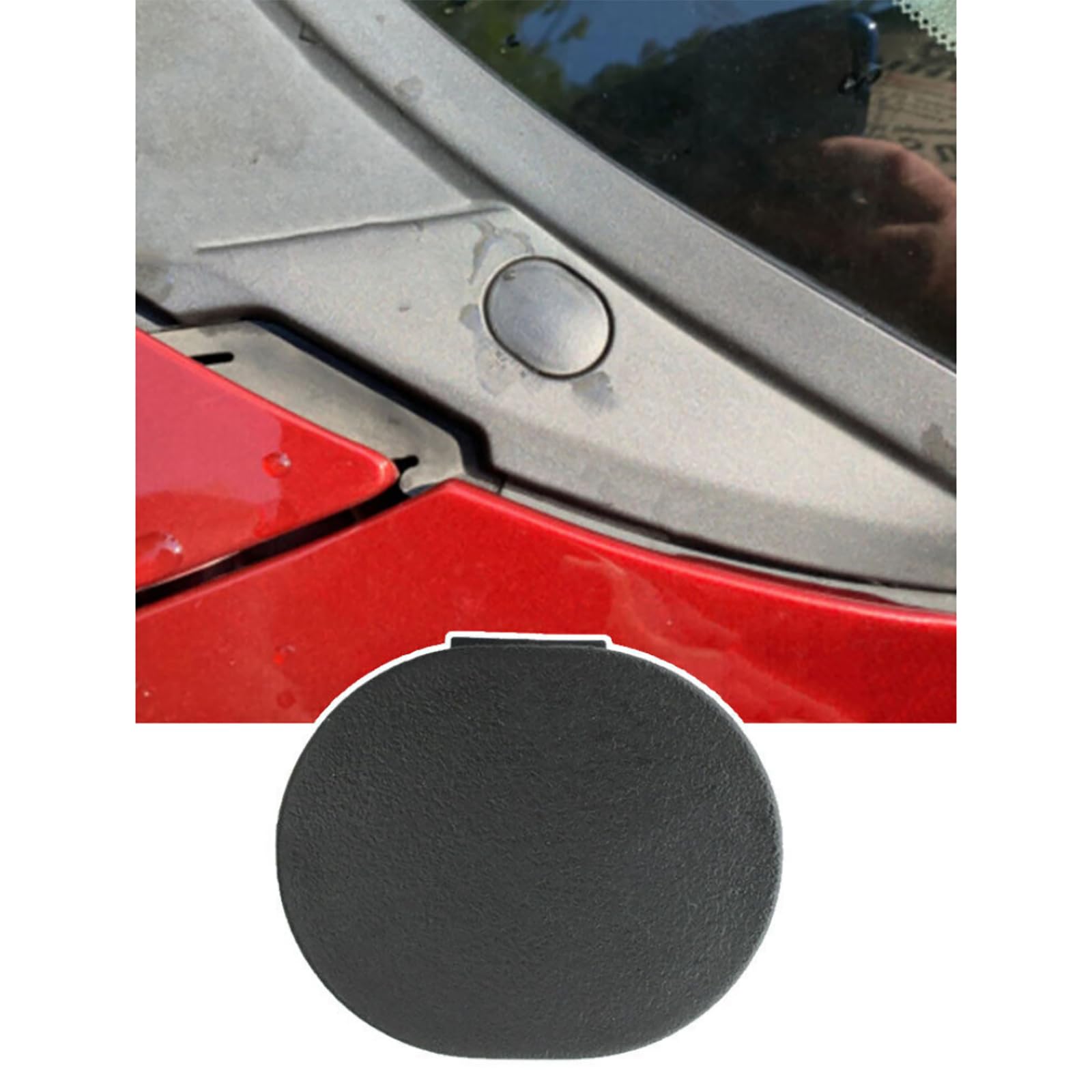 TECKEEN Auto Windshield Wiper Cowl Cap Cover for Mazda MX-5 Miata NC 2006-2013 E01650796