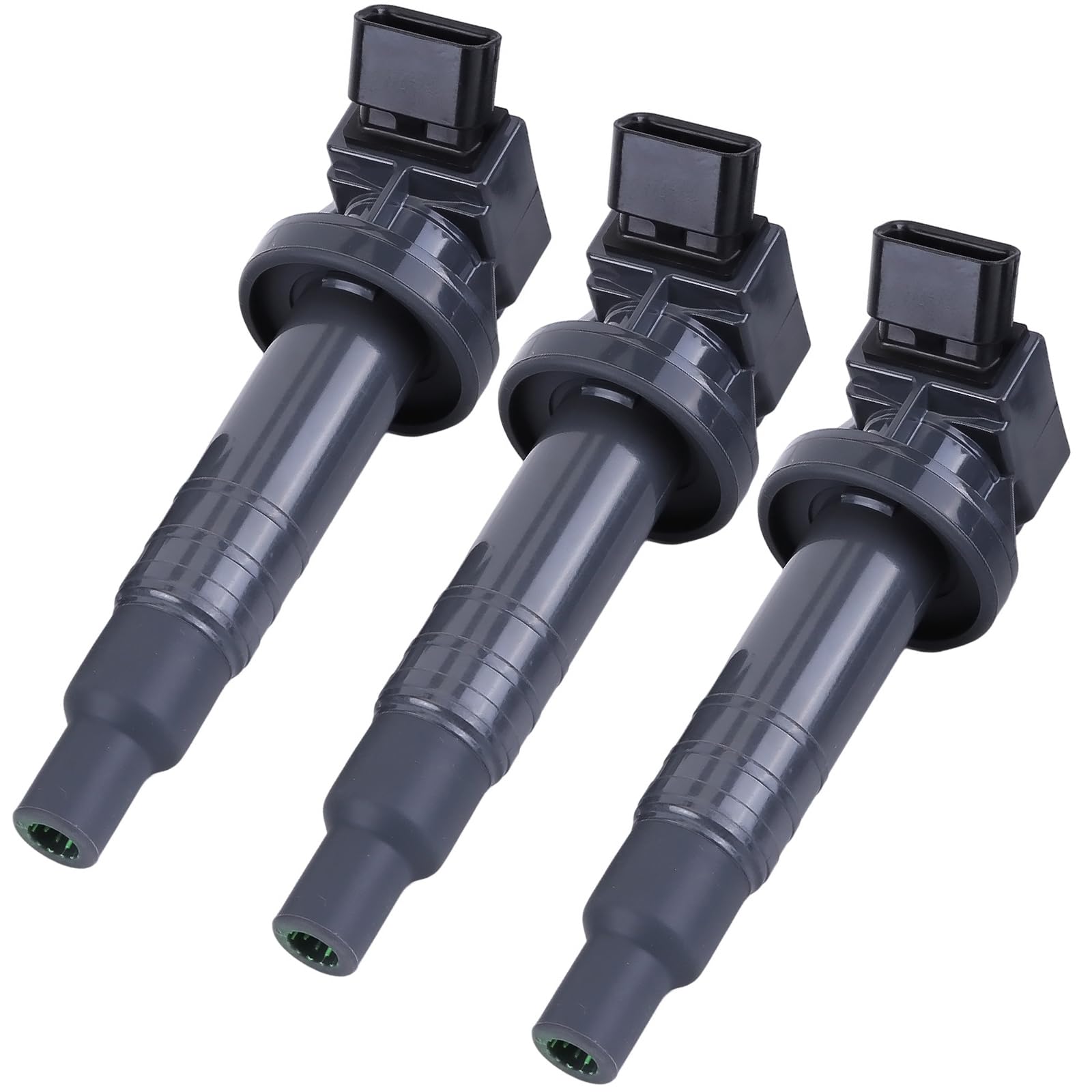 Bobina di accensione compatibile per Toyota Aygo Yaris Citroen C1 Peugeot 107 2005-2014 Set di bobine di accensione 19500B1010 Confezione bobina di accensione per auto Sostituire 19500B2040 597088