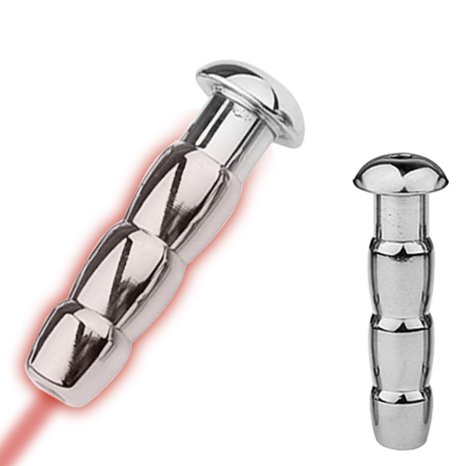 BDSMJOY Dilator Harnröhre Edelstahl Hohl Penis Plug 50mm,10 Größen,Katheter Harnröhre Mann,Penis Sexspielzeug für Männer Solo,Prostata Massage,Harnröhren Dilatatoren Männer Penisplug (Ø:11mm)