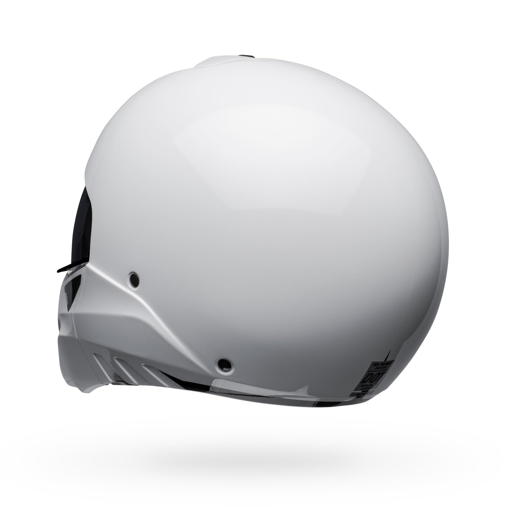 BELL Broozer - Casco (Duplet blanco brillante, grande)