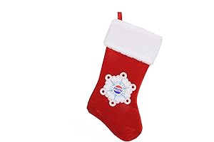 N00378 19.25" Decorative Pepsi Snowflake Em