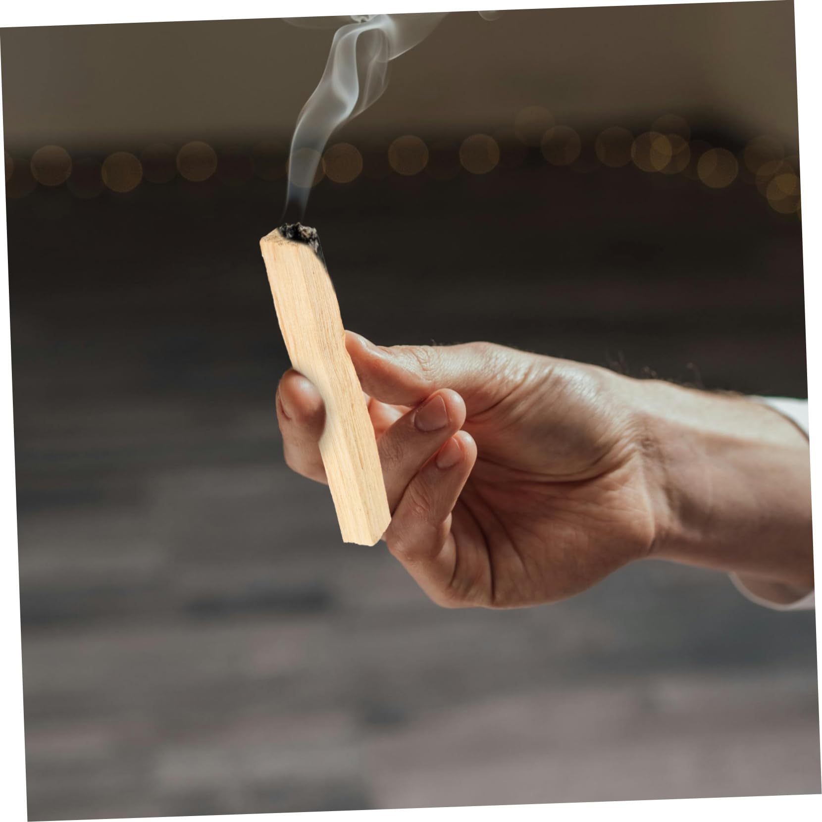 Bastoncini di Santo Naturale in Legno, 100g, Profumati e Purificanti, per Yoga e Meditazione, Incenso per Aromatizzare L'ambiente
