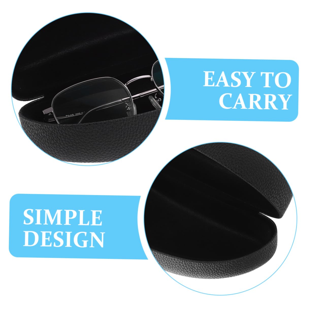 Anneome 2pezzi Custodia Rigida Per Custodia Portatile Per Sole Scatola Per Contenitore Per Organizer Per