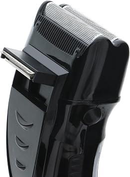 Barbasol Rechargeable Electric Foil Shaver with Stainless Steel Blades and Pop Up Trimmer