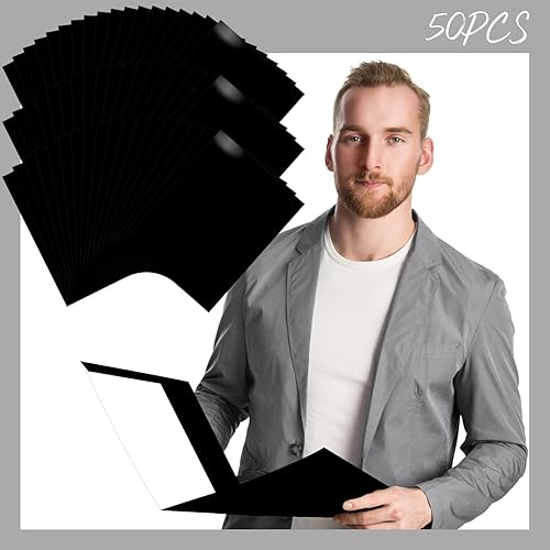 Miniatura 3 de Jutom 50 carpetas de papel laminado brillante con 2 bolsillos, tamaño carta, carpetas con bolsillos, carpeta de presentación para oficina, escuela,