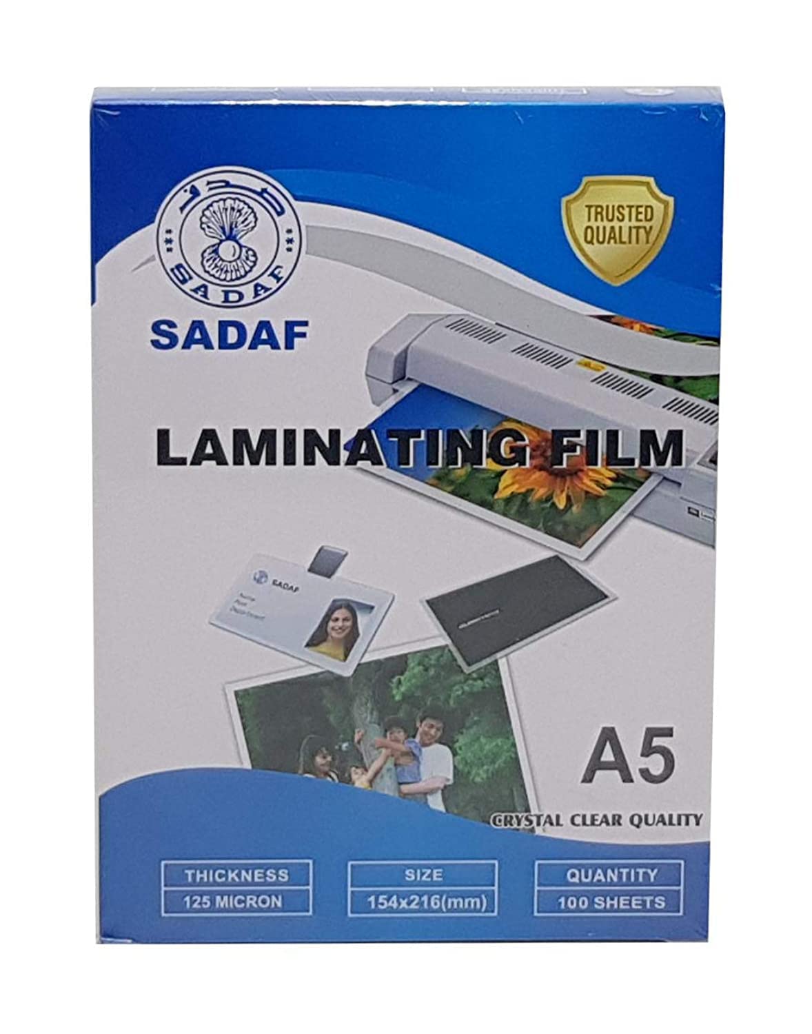 SADAF Laminating Film A5 125micron Sdf-125a5 (100shts/Pkt)