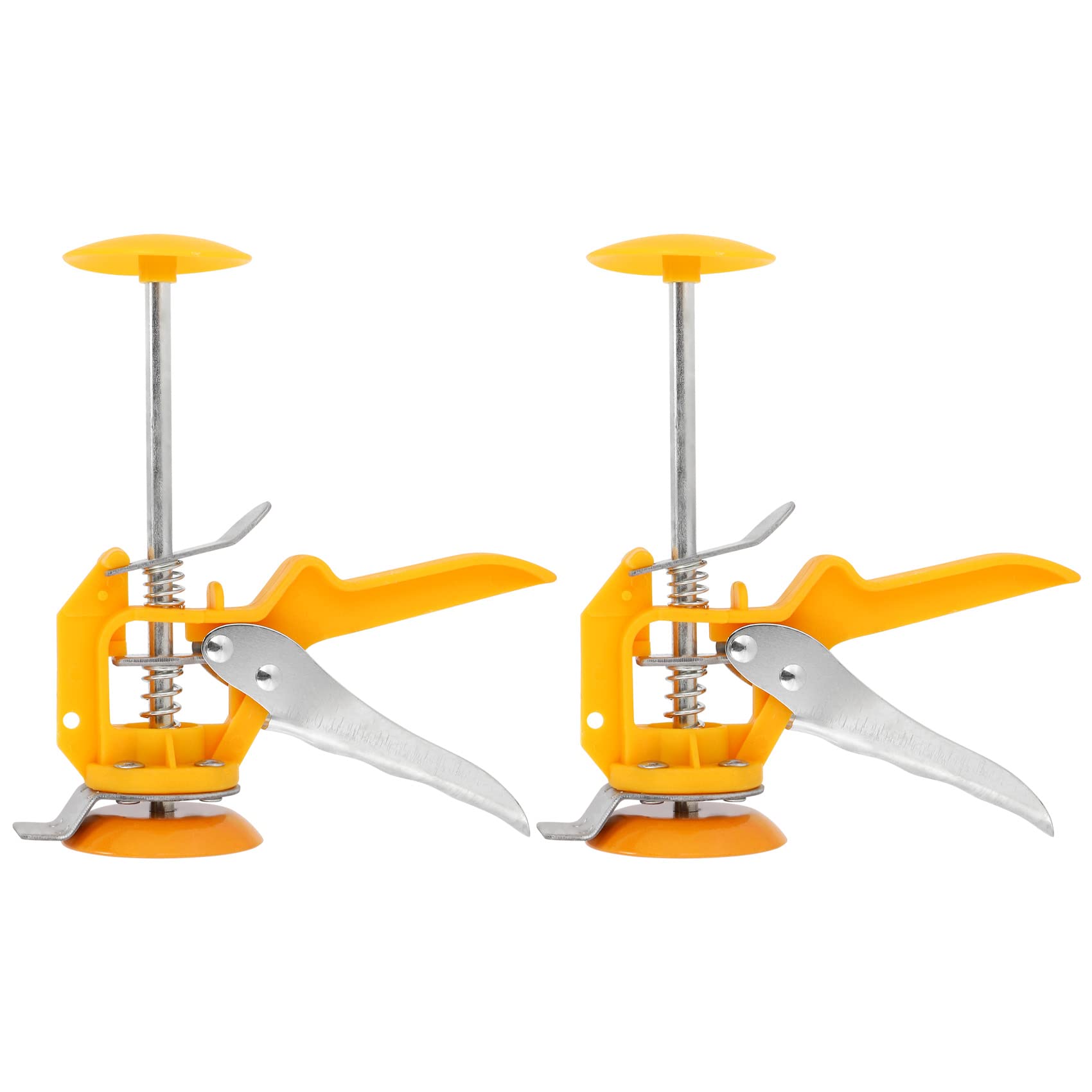 Sankaka 2Pcs Tile Leveling System Leveler Wall Paving Locator Tool Clip Floor Installation Alignment Tools