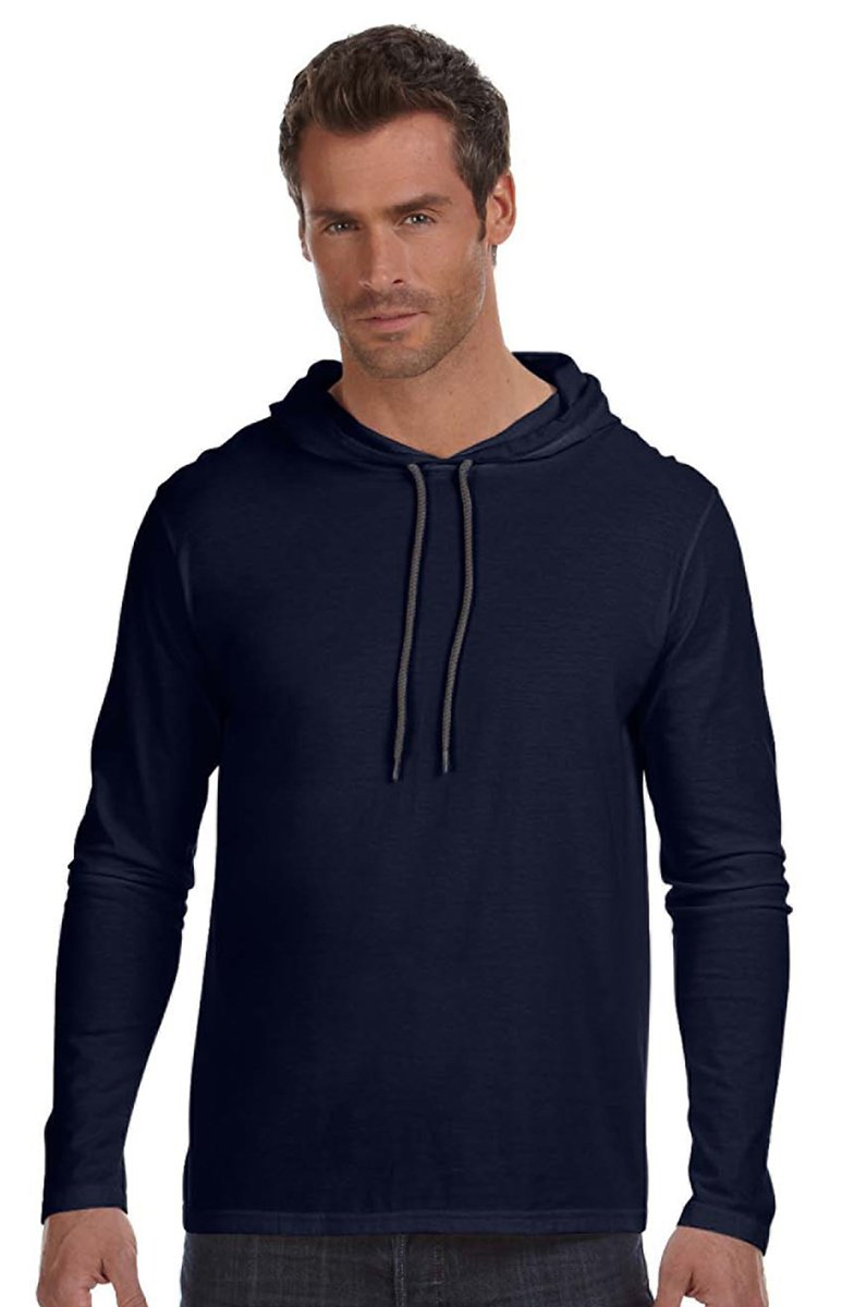 Gildan - Softstyle Lightweight Hooded Long Sleeve T-Shirt - 987