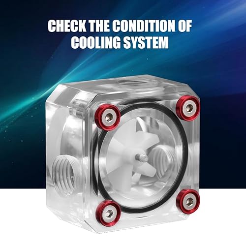Miniatura 3 de G14 Indicador de enfriamiento Roscado Computadora Sistema de refrigeración por agua Indicador de medidor de acrílico Reemplazo