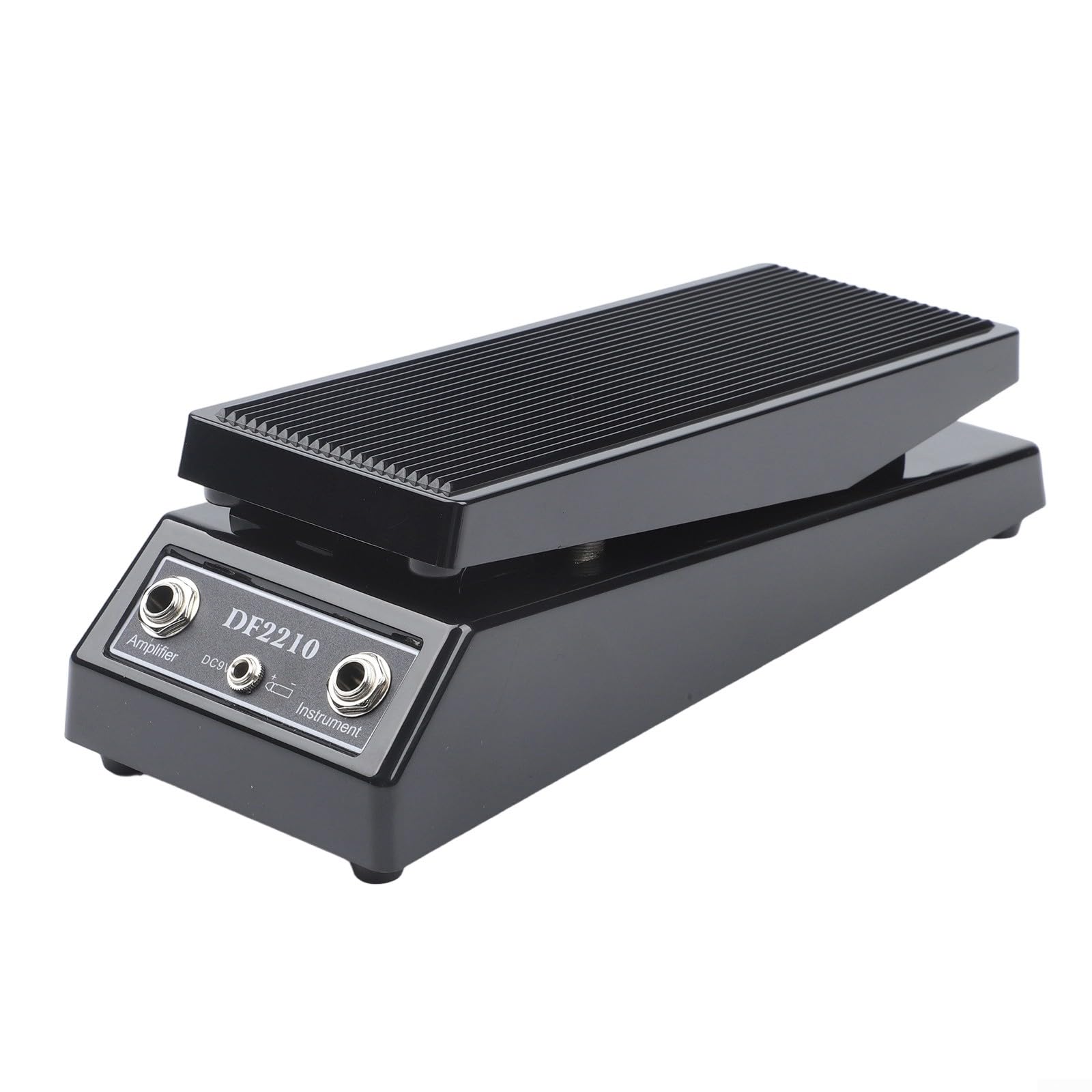 Pedal Wah-Wah DF2210 negro para guitarra eléctrica, accesorio de unidad de efectos de control preciso