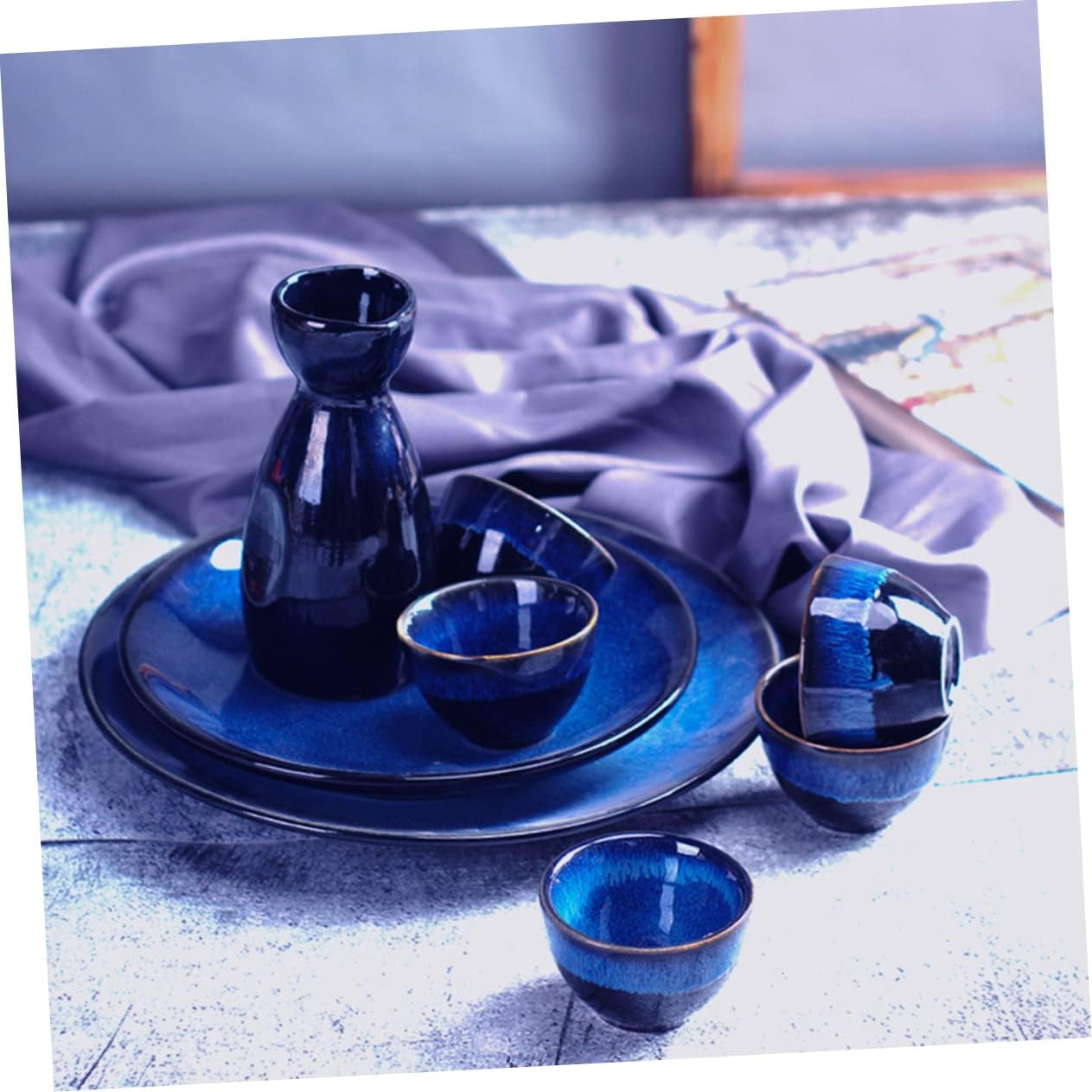 3-piece Set Ceramics Sake Es Japanese Cups Wine Cup Tea Cup Japanese Style