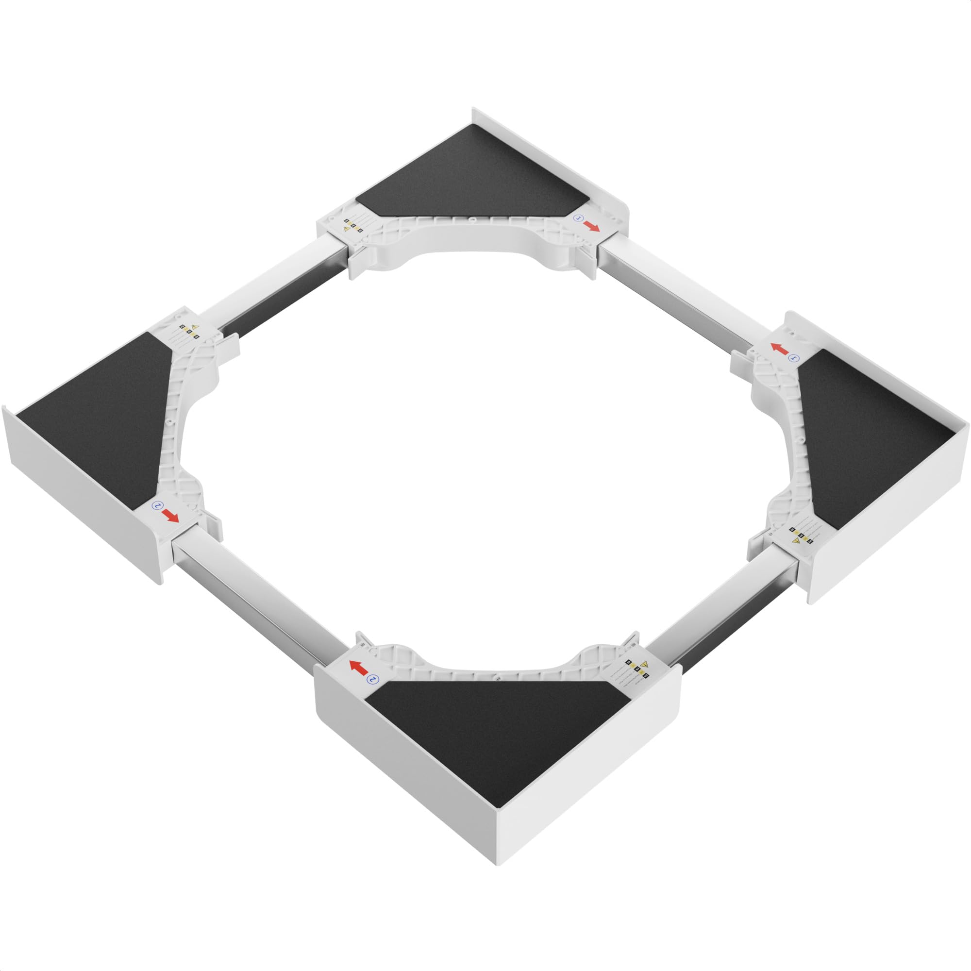 Avalo Stacking Kit Verbindungsrahmen für Waschmaschine Trockner - Universal Zwischenbaurahmen - Universell verstellbar