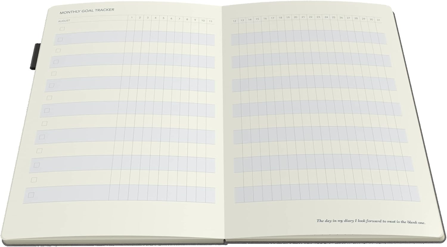 Collins Gaia A5 Week to View 2022 Diary - Pink - Image 5