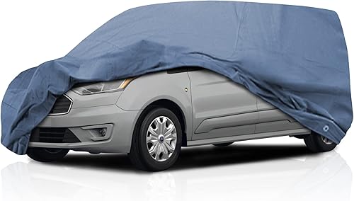 Supreme - Funda de coche para Ford Transit Connect 2014-2021 Cargo Van LWB para todo tipo de clima, ajuste semipersonalizado, cobertura completa Supreme - Funda de coche para Ford Transit Connect 2014-2021 Cargo Van LWB para todo tipo de clima, ajuste semipersonalizado, cobertura completa