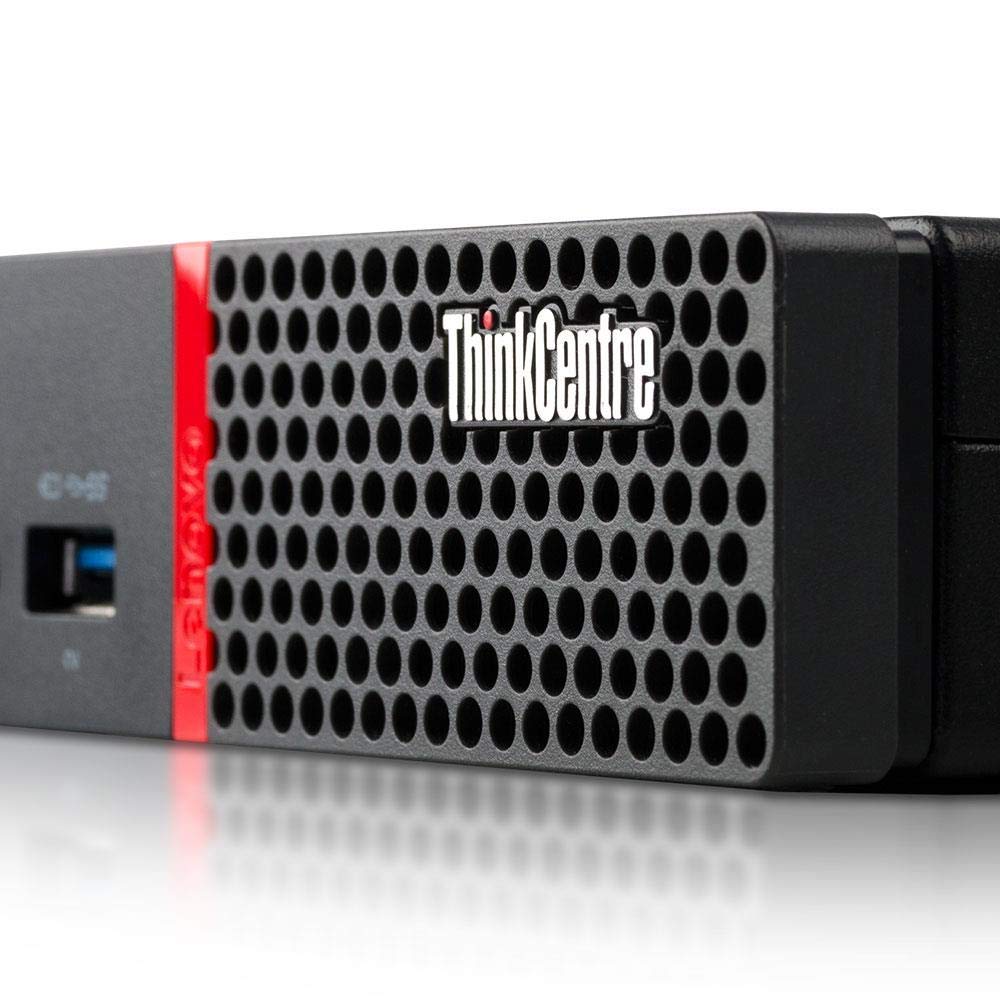 Lenovo ThinkCentre M900 - Mini ordenador de escritorio con pantalla de 24", Intel Core i5-6500, 8 GB de RAM, SSD 256 GB, WiFi, Bluetooth, teclado QWERTY americano, Windows 11 Pro (reacondicionado)