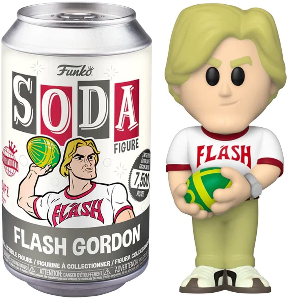 FunkoVinyl SODA: Flash Gordon - Flash w/Chase, Collectible Action Vinyl Figure - 63898