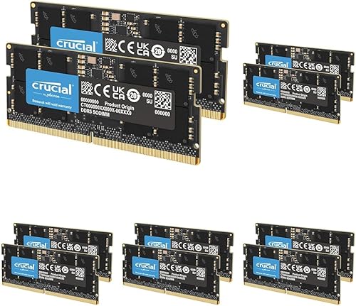 Miniatura 7 de Crucial CT2K64G56C46S5 - Kit de Memoria para laptop RAM 128GB (2X64GB) DDR5 5600MHz (o 5200MHz o 4800MHz), SODIMM 262-Pin, Compatible