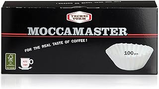 Technivorm Moccamaster Moccamaster White Paper Filters, 100 Count (Pack of 1)