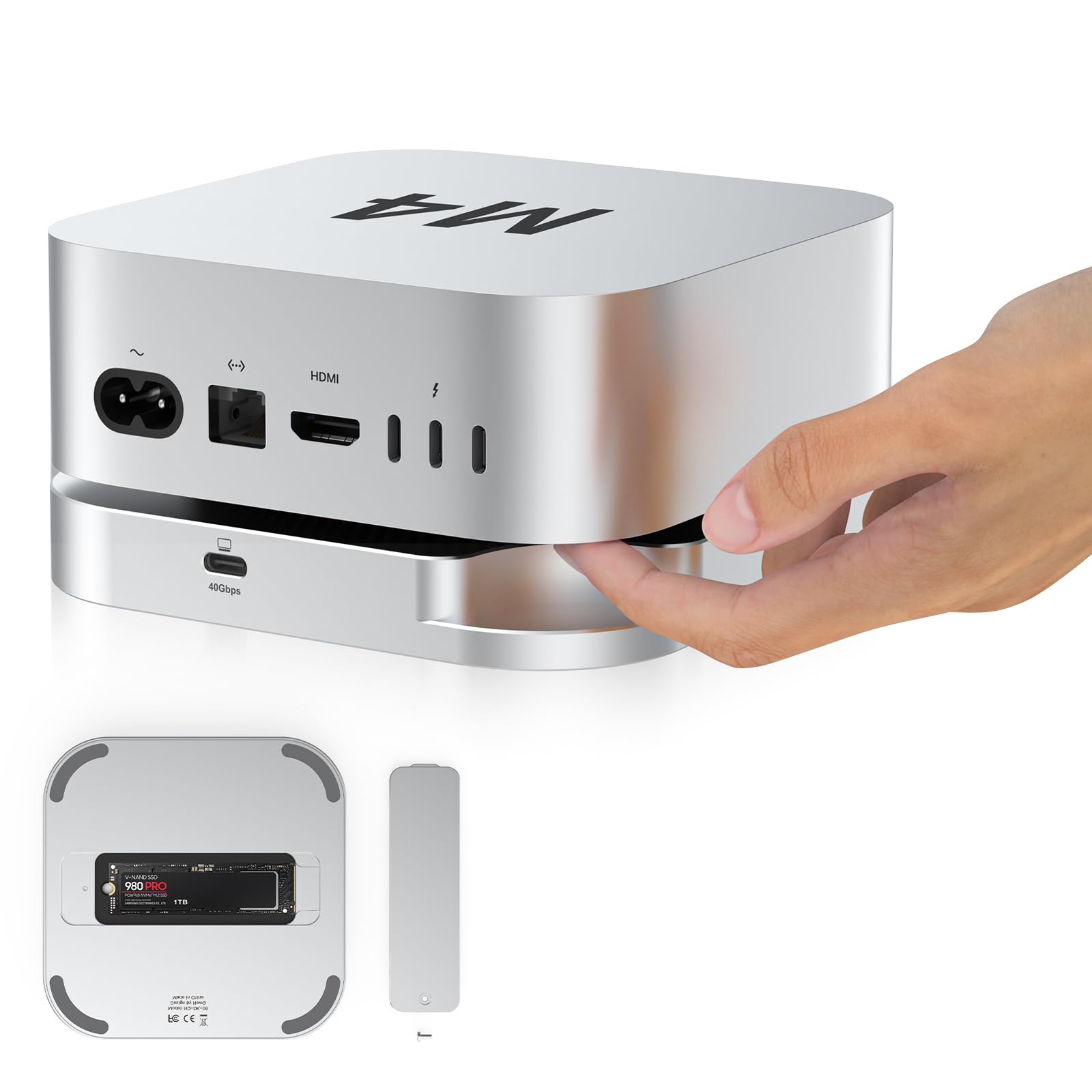 Amazon.co.jp: Mac Mini M4/M4 Pro用40Gbps M.2 NVMe SSD 