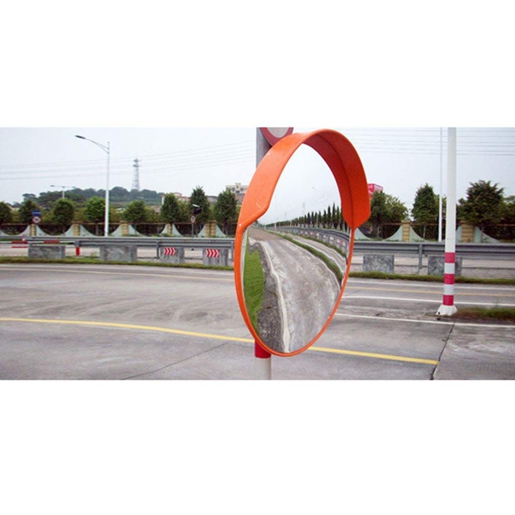 Espejo esférico de plástico de 45 cm, multifunción, multifunción, Duradero, portátil, Ligero, Espejo de Seguridad, Lente Gran Angular (tamaño: 45 cm)
