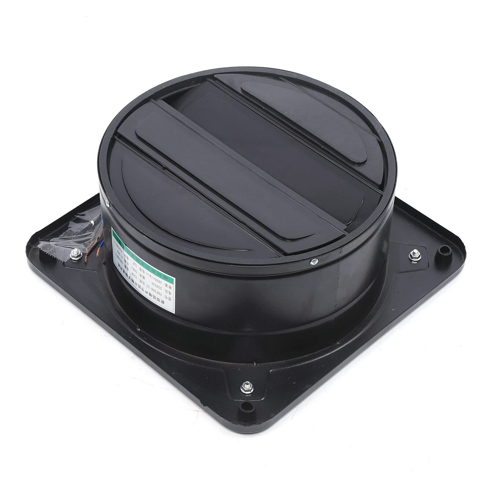 Ventilador de extracción, 300 mm, ventilador axial de 2850 m³/h, ventilador de pared industrial para tiendas de crecimiento, hidropónicas, uso doméstico, ventilación y ventilador de extracción,
