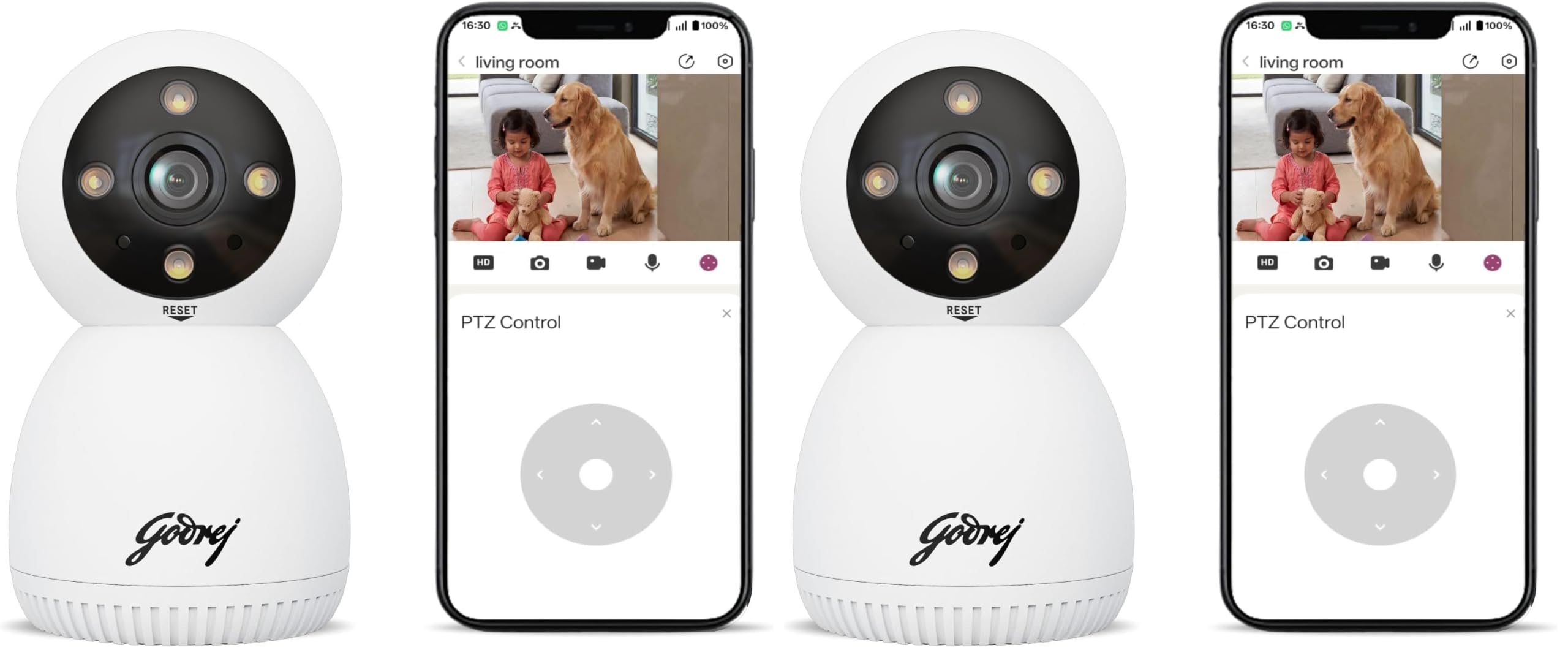 Godrej 3MP Smart Wi-Fi CCTV Camera | EVE Pro 3 | New Launch | Night Vision | 360° View | AI Human Tracking | Motion Detection | Indoor Camera | 2-Way Talk | Up to 256GB SD Card Support | Alexa Support — Amazon image 7