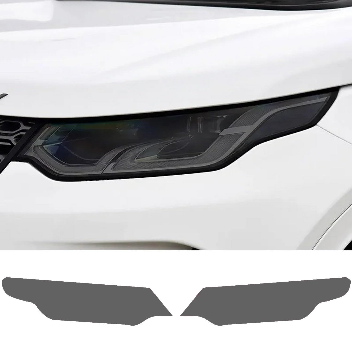 Film de protection phare Range Rover Velar finition transparente luxe