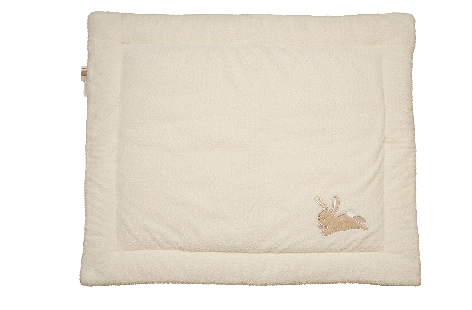 Little Dutch 8857 - Tappetino per gattonare, motivo coniglietto, colore: beige, motivo: newborn Naturals (80 x 100 cm)