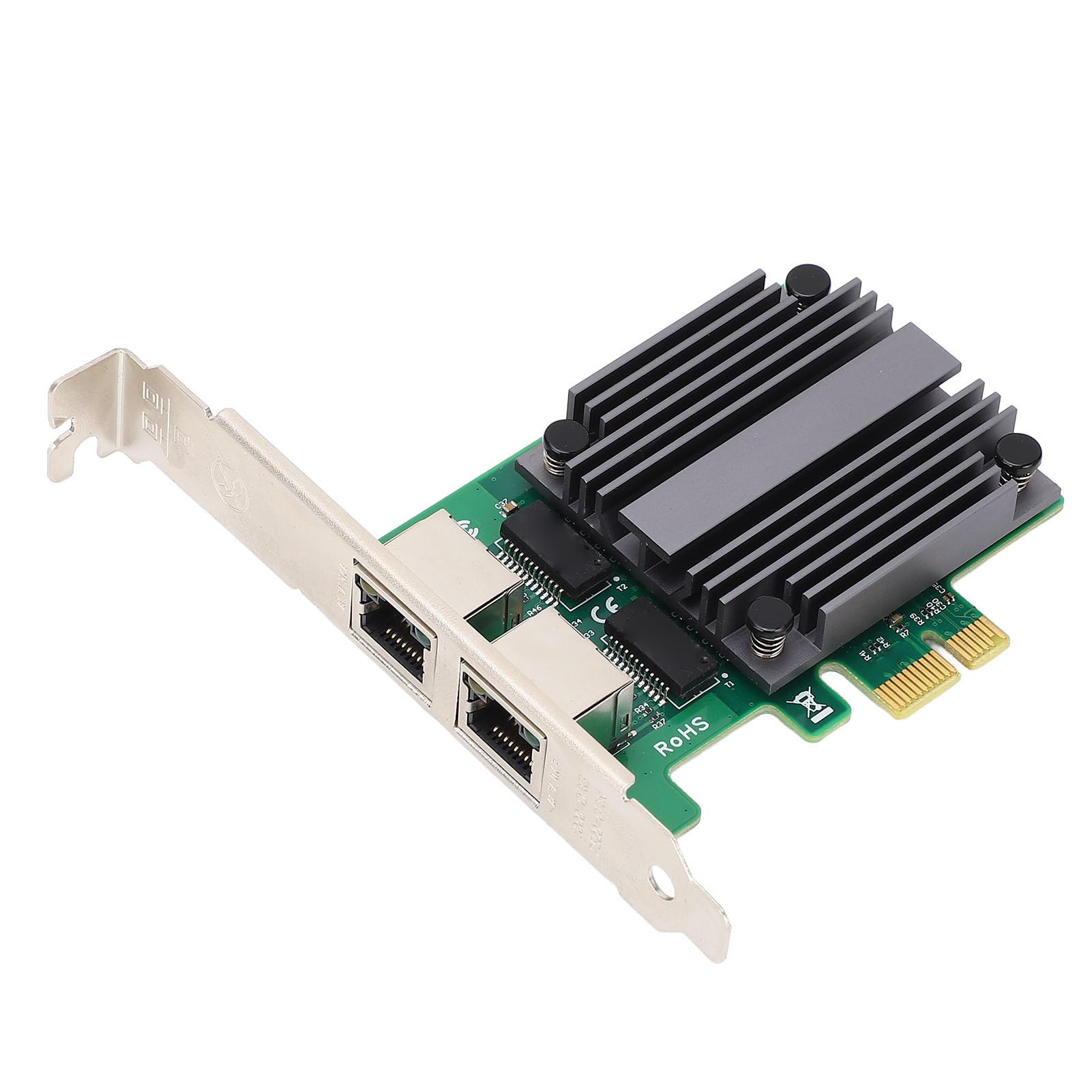 Topiky Carte Réseau PCIe 2,5G, Puce I226-V, RJ45 2500Mbps