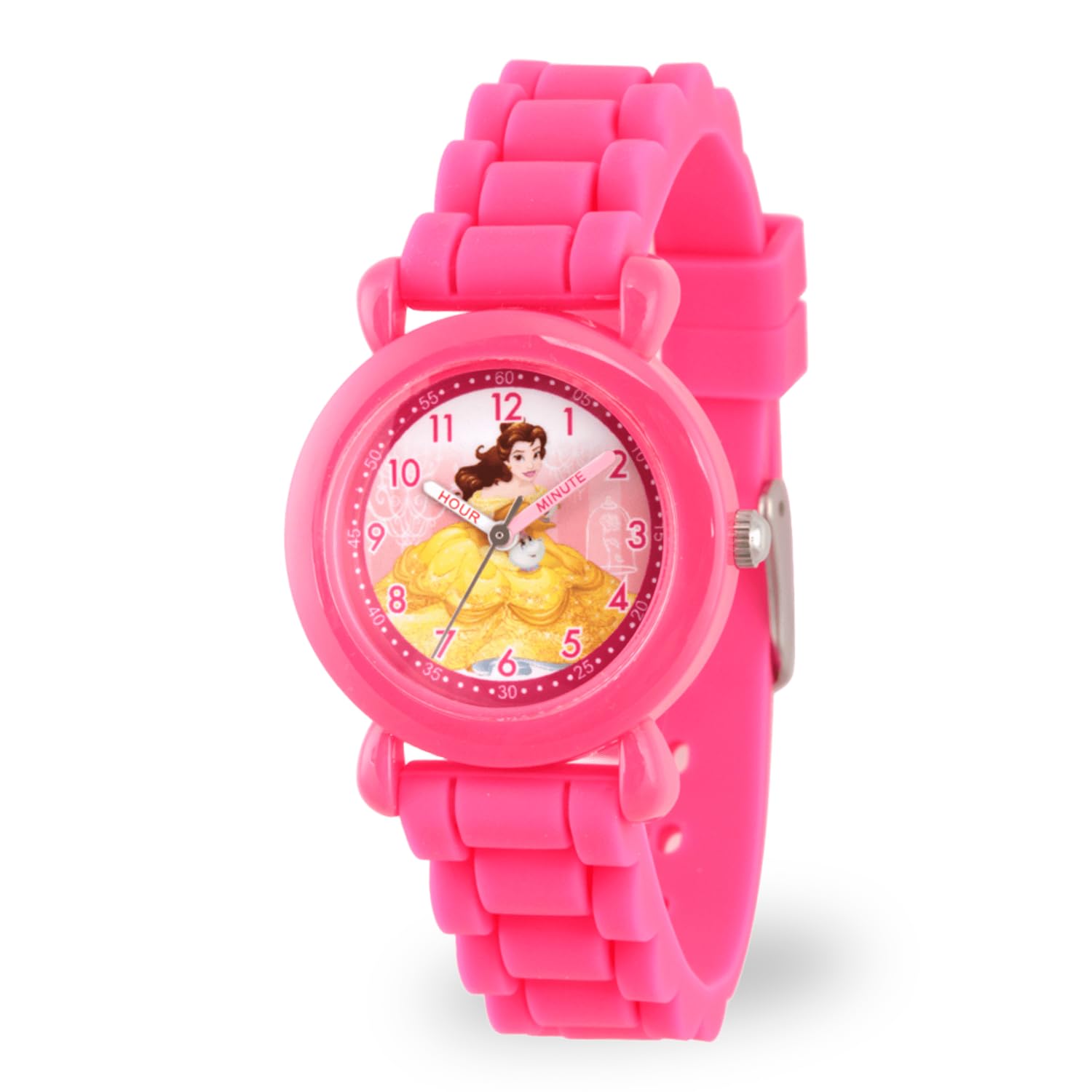 Disney Princess 時計 ピンク Disney Princess Relógio infantil analógico Time Teacher com