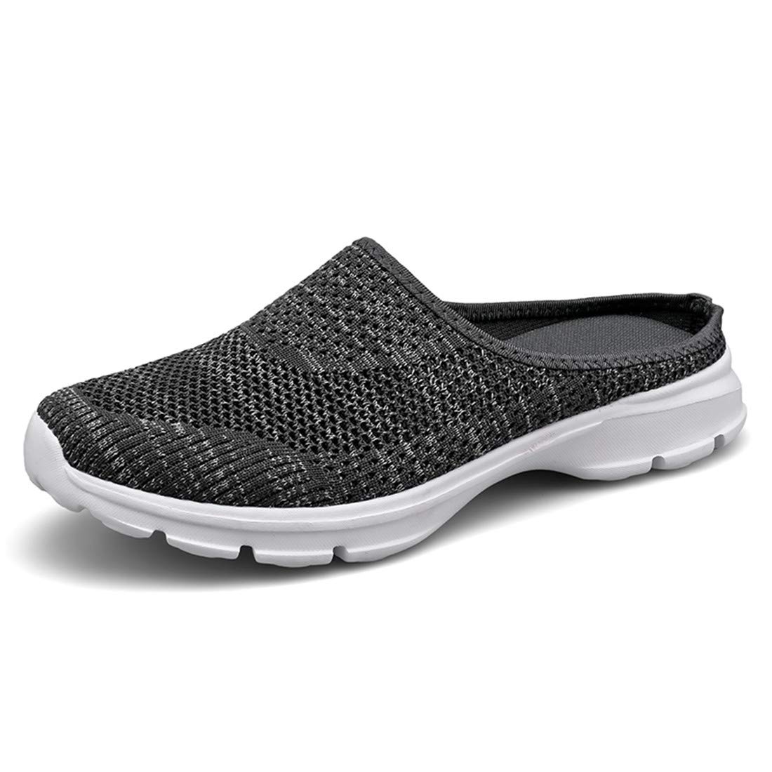 BIFINI Mens Slip On Mule Sneakers Breathable Indoor Outdoor Slippers