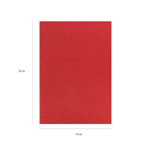 Miniatura 30 de Americo Almohadilla de suelo con búfer roja, para limpieza ligera y pulido, 14 x 28 pulgadas, 5 almohadillas/estuche, hecha de 100% contenido