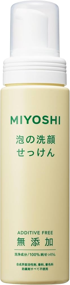 Amazon | MIYOSHI 無添加泡の洗顔せっけん | MIYOSHI | 洗顔せっけん 通販