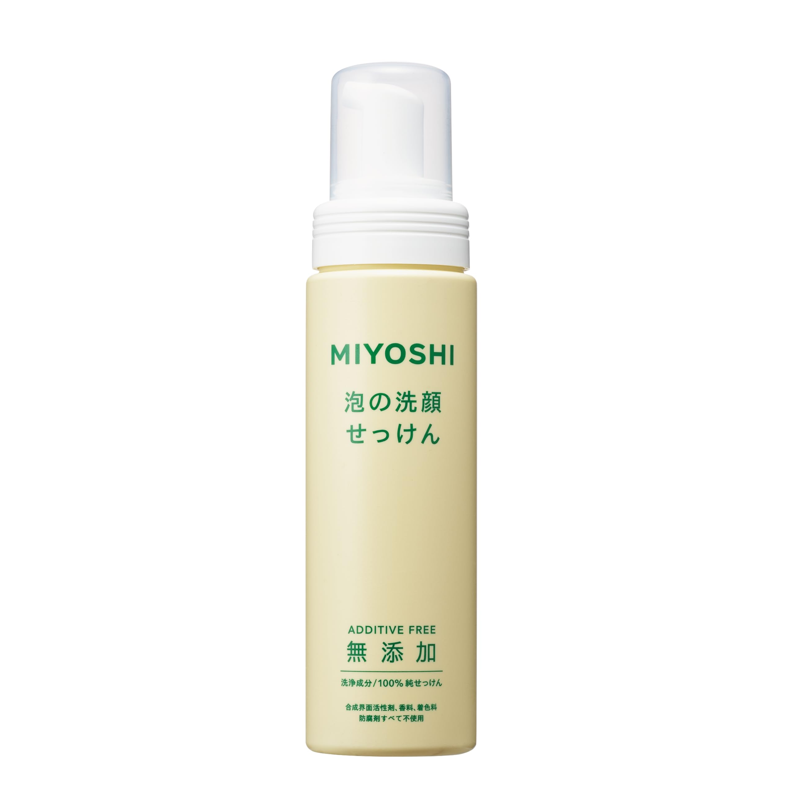 Amazon.co.jp: MIYOSHI 無添加泡の洗顔せっけん : Beauty