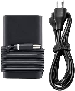 Jippofu 65W Cargador Compatible Con DELL Latitude 5280 5290 5480 5490 5500 5580 5590 7280 7290 7390 7480 7490 E5430 E5440 E5470 E5510 E5570 E6410 E6420 E6430 E7250 E7440 E7450 E7470 Adaptador Charger