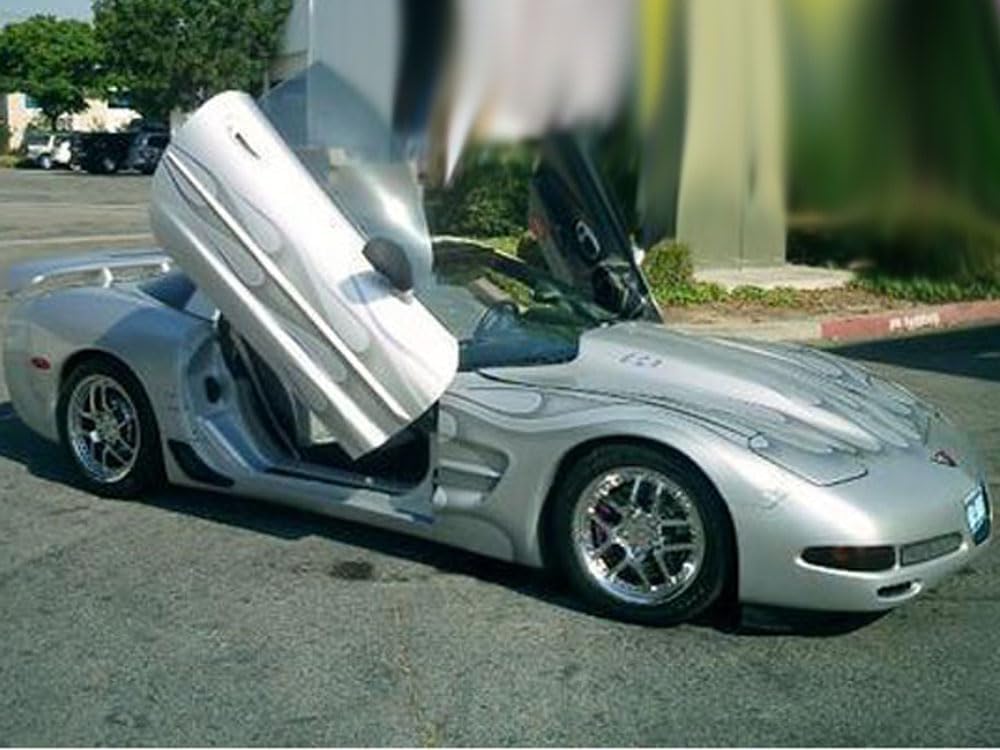 Vertical Doors Inc VDCCHEVYCOR9704 Lambo Doors Vertical Door Kit Compatible with 1997-2004 Corvette C5