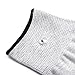 Pair of Silver Conductive Massage Gloves With Adapter Lead wires For Tens/Ems Machine
