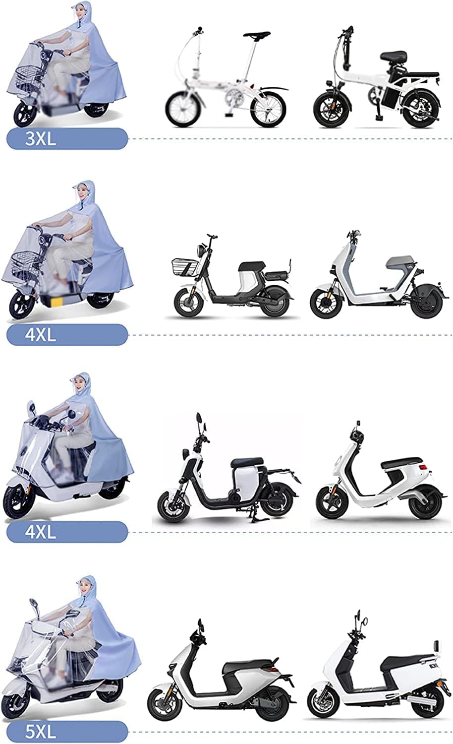 Poncho, Mantella da ciclismo Cappotto antipioggia impermeabile Mantellina Poncho da pioggia ciclismo, Poncho antipioggia con cappuccio, Impermeabile da ciclismo impermeabile, Copertura antipioggia pe