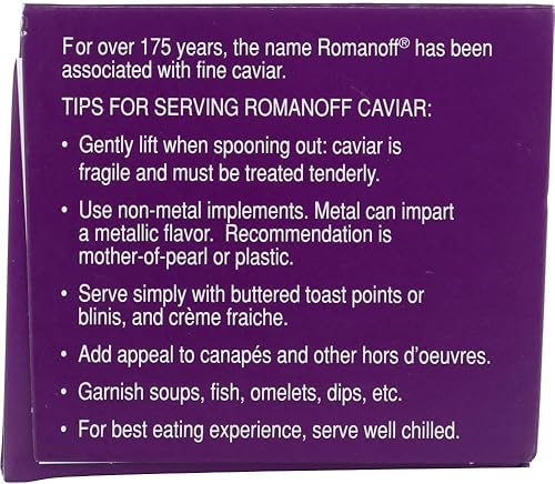 Miniatura 2 de Caviar Romanoff, pez gigante negro, 2 onzas, (paquete de 3) T. Marzetti